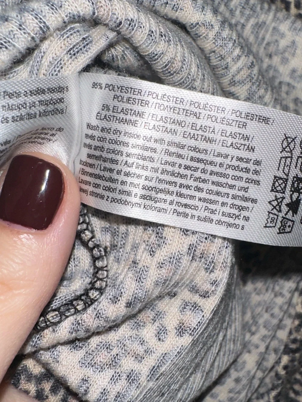 Primark Leopard Print Cardigan Sz. M